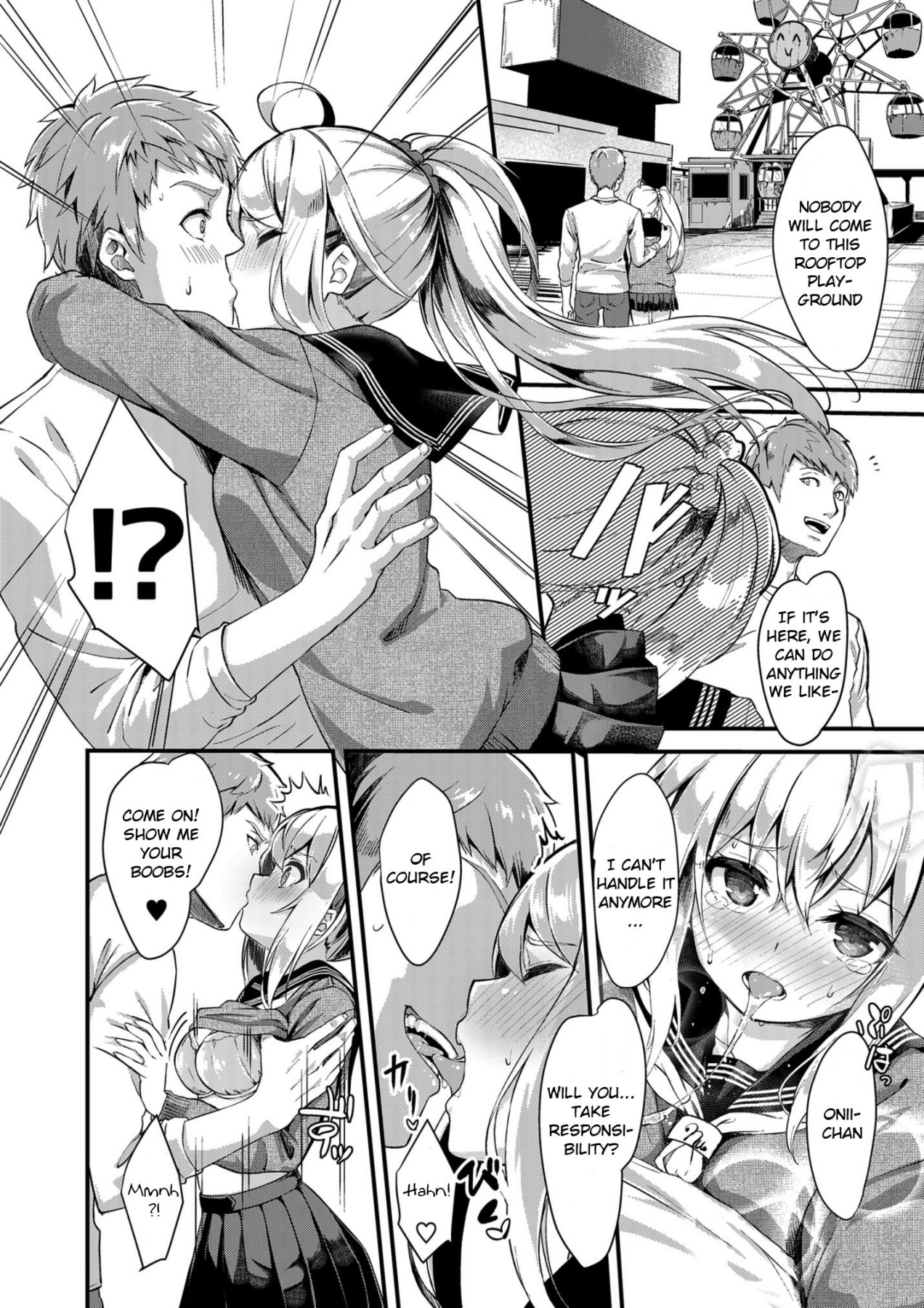 Hentai Manga Comic-Sister Breeding 2 - Outdoor Sex Training Edition with Step-sister Tsukimiya Mirai-Read-9